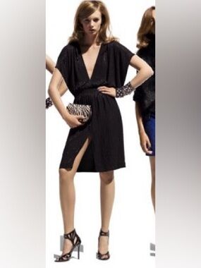 Jimmy Choo Black Sequins Dress
